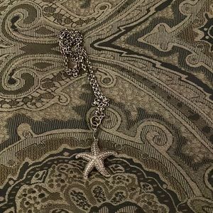 Thomas sabo starfish necklace- silver and crystal